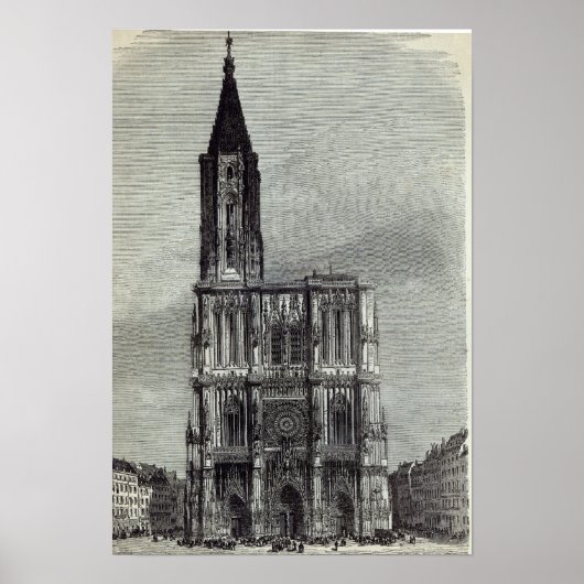 Strasburg Cathedral Poster (Voorkant)