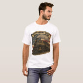 Strasburg Locomotive steam Train T-Shirt (Voorkant volledig)