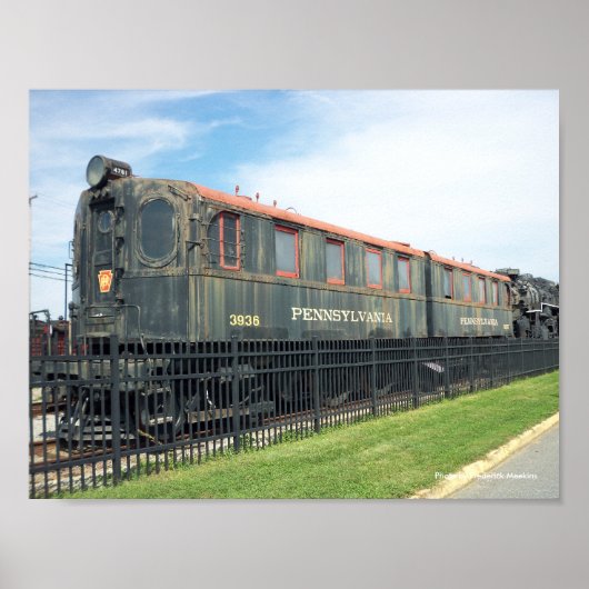 Strasburg Railroad Passenger Car Poster (Voorkant)