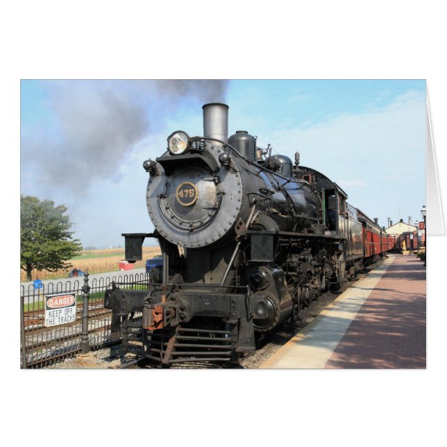 Strasburg Railroad Steam Engine (Voorkant Horizontaal)