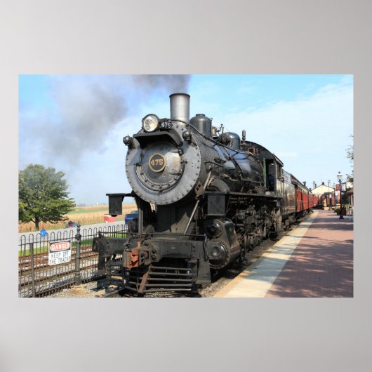 Strasburg Railroad Steam Engine Poster (Voorkant)