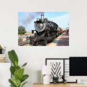 Strasburg Railroad Steam Engine Poster (Thuiskantoor)
