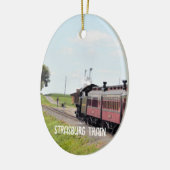 Strasburg Train Ornament (Links)