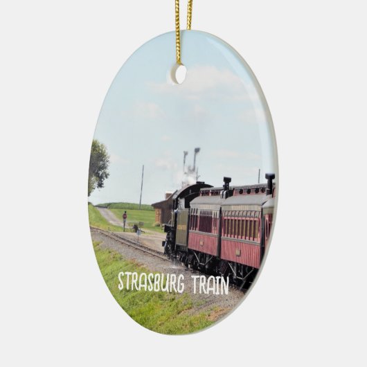 Strasburg Train Ornament (Links)