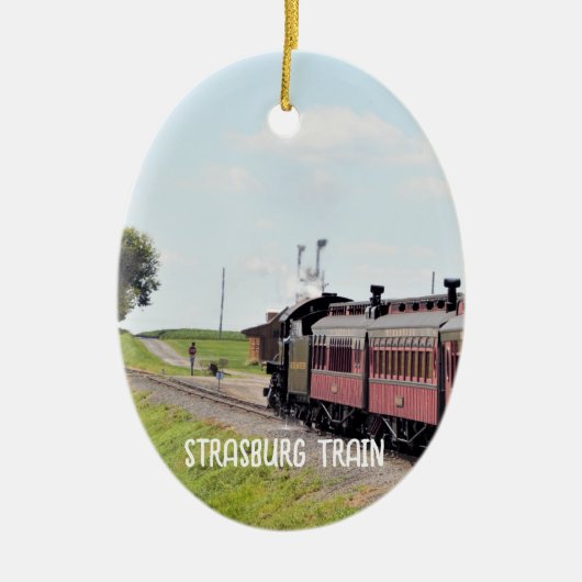 Strasburg Train Ornament (Voorkant)
