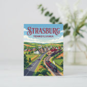 Strasburg VS Briefkaart (Staand voorkant)