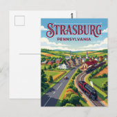 Strasburg VS Briefkaart (Voorkant / Achterkant)