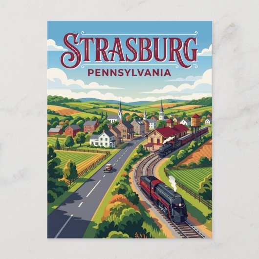 Strasburg VS Briefkaart (Voorkant)