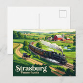 Strasburg VS Briefkaart (Voorkant / Achterkant)