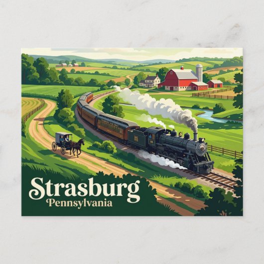 Strasburg VS Briefkaart (Voorkant)