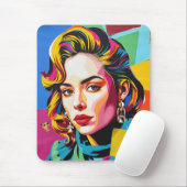 “Strasha” - Gloss Pop Collage Droom Muismat (Met muis)
