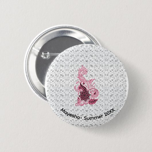 Strass Buttonnen | Reageren en Design magnetisch Ronde Button 5,7 Cm (Voorkant /achterkant)