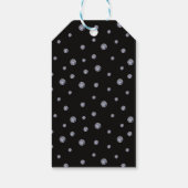 Strass op zwart cadeaulabel (Achterkant)