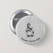 Strass & React Buttonnen | Rode uitverkoop! Ronde Button 5,7 Cm (Voorkant /achterkant)