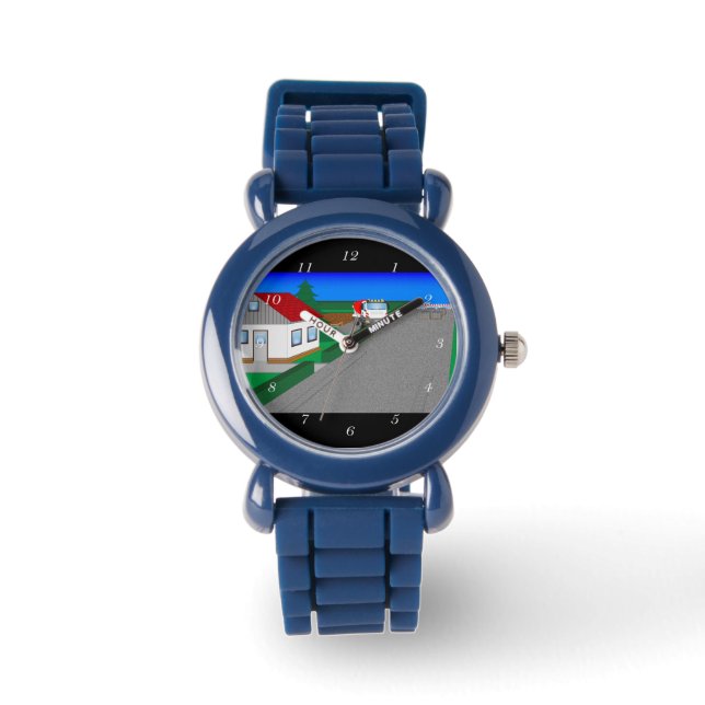 Straßen und Hausbau Horloge (Voorkant)