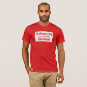 Strassensperrung verursacht, Berlin Wall, Duitslan T-shirt (Voorkant volledig)
