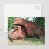 Straßenwalze Briefkaart (Voorkant / Achterkant)