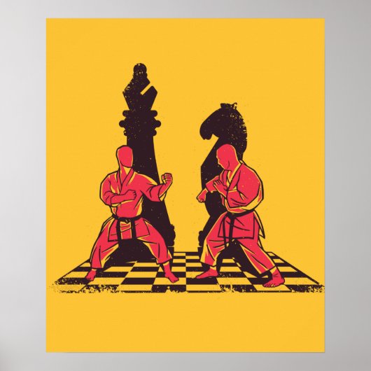 strateeg van martistische kunstenaars poster (Voorkant)