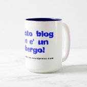 strategie evolutief - la tazza ufficiale tweekleurige koffiemok (Voorkant rechts)