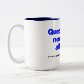 strategie evolutief - la tazza ufficiale tweekleurige koffiemok (Links)