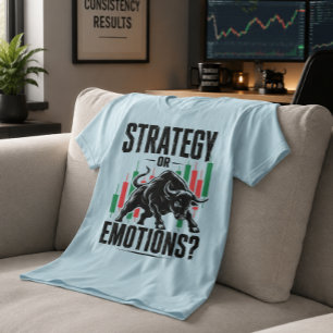 Strategie of Emoties Stier Trading Mentaliteit Ont T-shirt