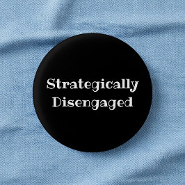Strategisch Losgekoppelde Grappige Kantoor Pin Kno Ronde Button 3,2 Cm