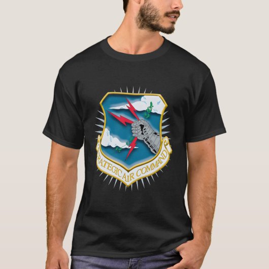 Strategisch luchtcommando t-shirt (Voorkant)