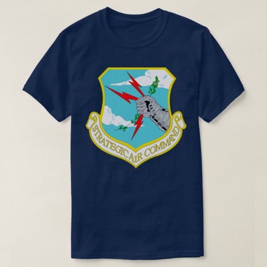 Strategisch luchtcommando t-shirt (Design voorkant)