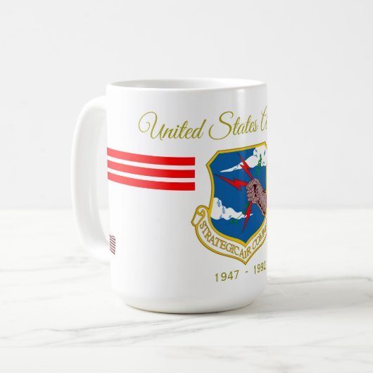 Strategisch luchtcommando - USAF Koffiemok (Voorkant links)