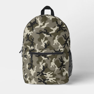 Strategisch Militair Camouflagepatroon Bedrukte Rugzak