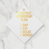 Strategisch uittredingsplan - Medewerker die ontsl Bedankjes Labels (Voorkant)