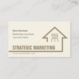 Strategisch Visitekaartje voor marketing