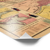 strategische kaarten voor de burgeroorlog, 1861 foto afdruk (Hoek)