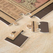  strategische kaarten voor de burgeroorlog, 1861 legpuzzel (Zijkant)