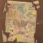 strategische kaarten voor de burgeroorlog, 1861 legpuzzel<br><div class="desc">Militaire kaarten shows de belangrijkste strategische plaatsen van belang voor de Amerikaanse burgeroorlog. New York H. H. Lloyd & Co.,  1861. Kaarten van Annapolis,  Key West,  de Mississippi,  Chesapeake Bay en omgeving,  Charleston,  New Orleans,  Savannah en Mo.</div>