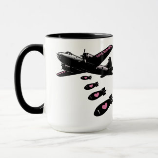 Strategische Love Bomber Roze Details Mok