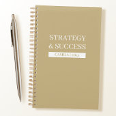 Strategy & Success Golden Edition | Executive 2026 Planner