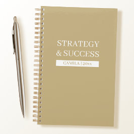 Strategy & Success Golden Edition | Executive 2026 Planner
