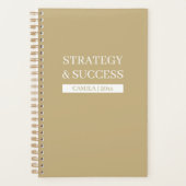 Strategy & Success Golden Edition | Executive 2026 Planner (Voorkant)