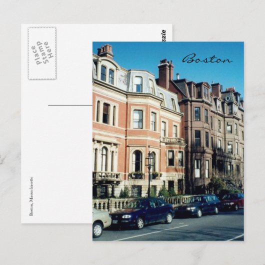 straten briefkaart (Voorkant / Achterkant)