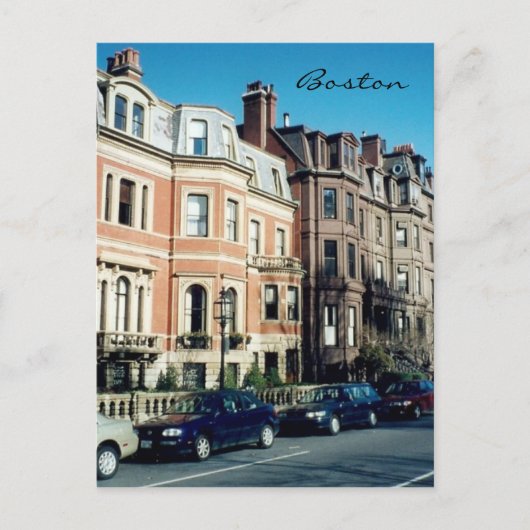 straten briefkaart (Voorkant)