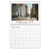  straten door de Amerikaanse Muur Kalender (Mar 2026)