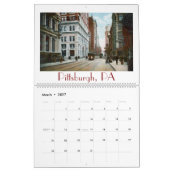  straten door de Amerikaanse Muur Kalender (Mar 2027)