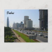 straten in dubai briefkaart (Voorkant)