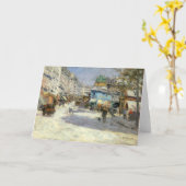 straten van Parijs | Louis Abel-Truchet Kaart (Gele Bloem)