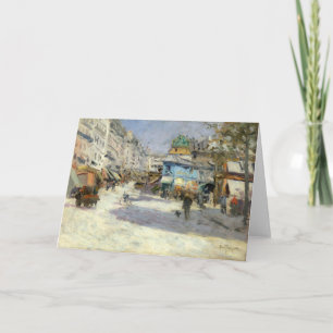 straten van Parijs   Louis Abel-Truchet Kaart