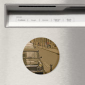 Straten van Paris Magnet (Insitu (Vaatwasser))
