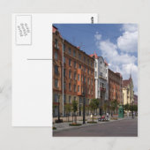 straten van Sint-Petersburg, Rusland Briefkaart (Voorkant / Achterkant)