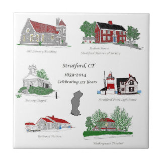 Stratford 375 in kleur tegeltje