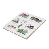 Stratford 375 in kleur tegeltje (Zijkant)